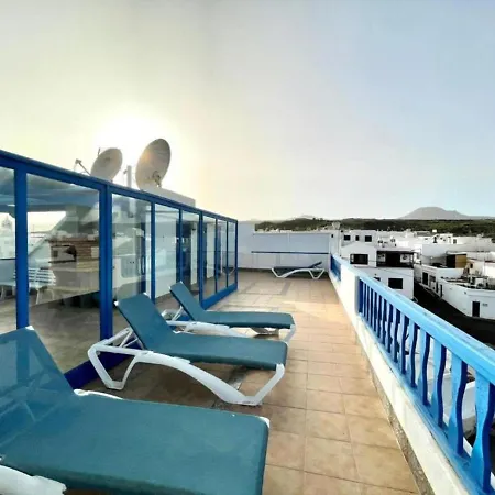 Apartment Timanfaya Two Bedroom Apartment With Wifi, Sea Views In Punta Mujeres *
