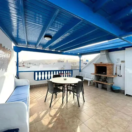 Timanfaya Two Bedroom Apartment With Wifi, Sea Views In Punta Mujeres *