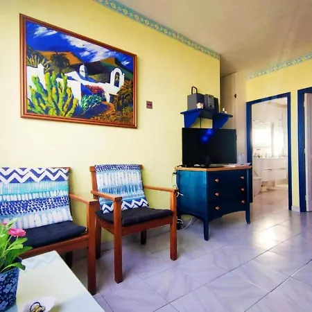Timanfaya Two Bedroom Apartment With Wifi, Sea Views In Punta Mujeres Apartmán *